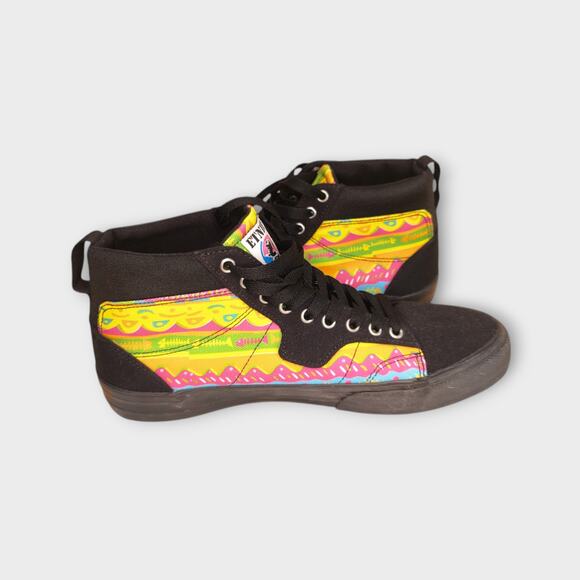 Etnies Kayson High X Rebel Sports Skateboarding Sneaker Hightop Men 7.5 Women 9 - Picture 9 of 11